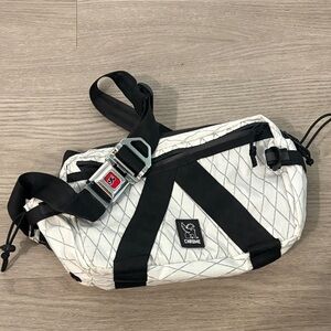 Chrome Industries Black and White Men's Belt Bag